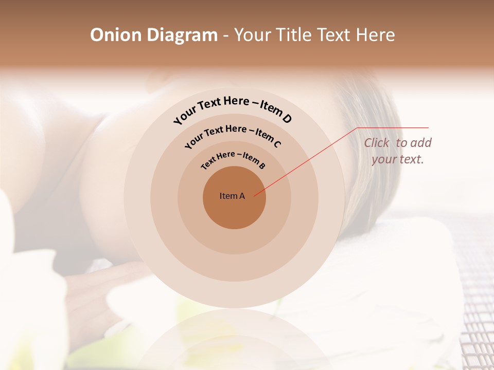 Relax Lying Portrait PowerPoint Template