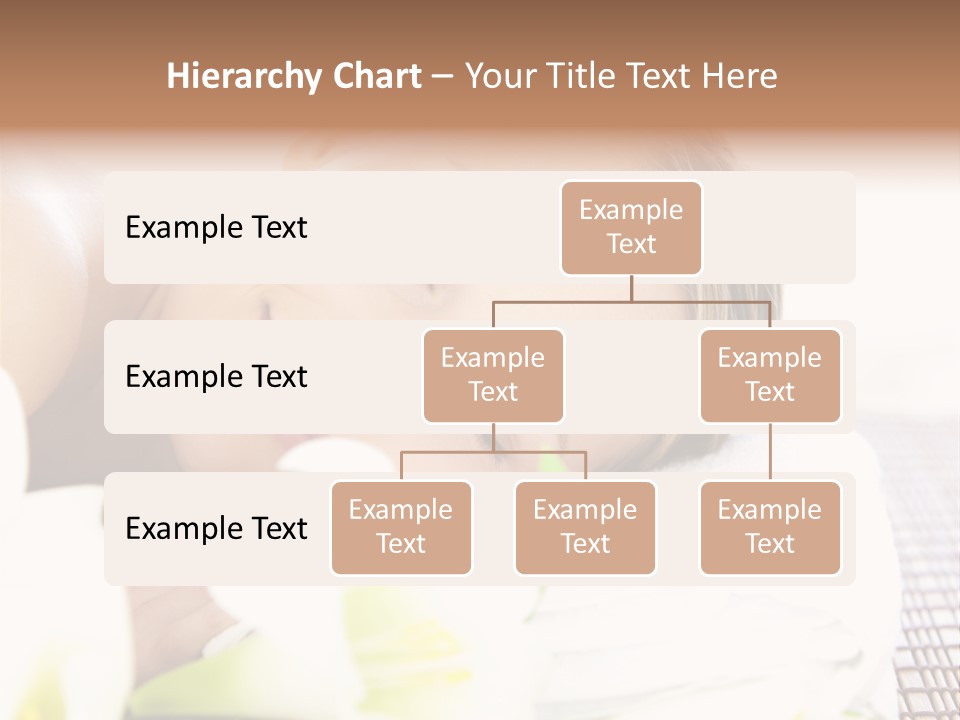 Relax Lying Portrait PowerPoint Template