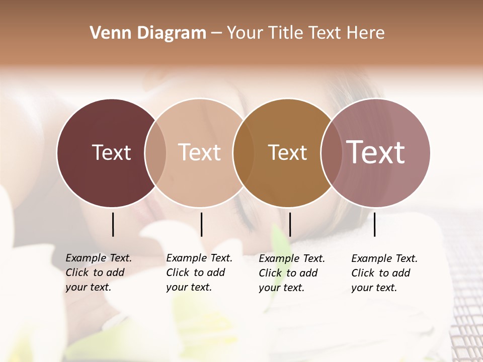 Relax Lying Portrait PowerPoint Template