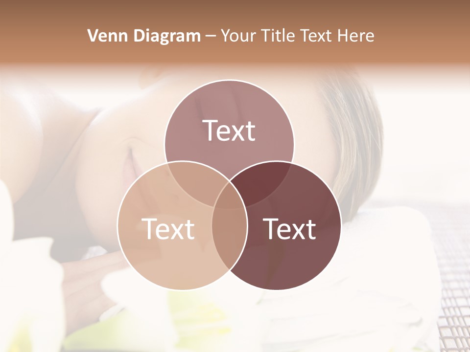 Relax Lying Portrait PowerPoint Template