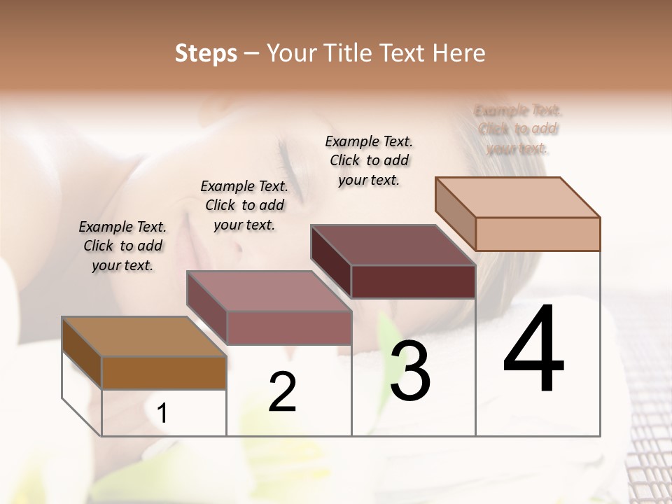 Relax Lying Portrait PowerPoint Template