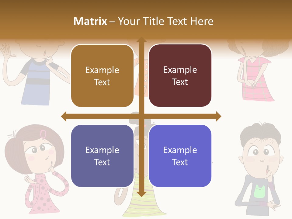 Greeting African Ponder PowerPoint Template