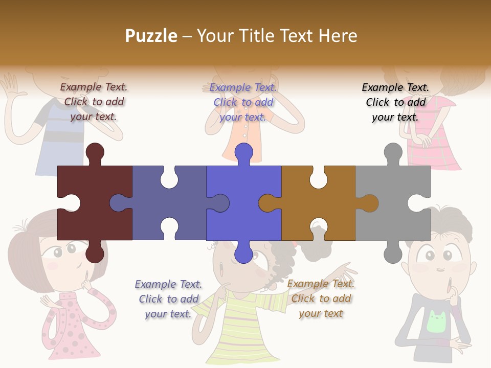 Greeting African Ponder PowerPoint Template