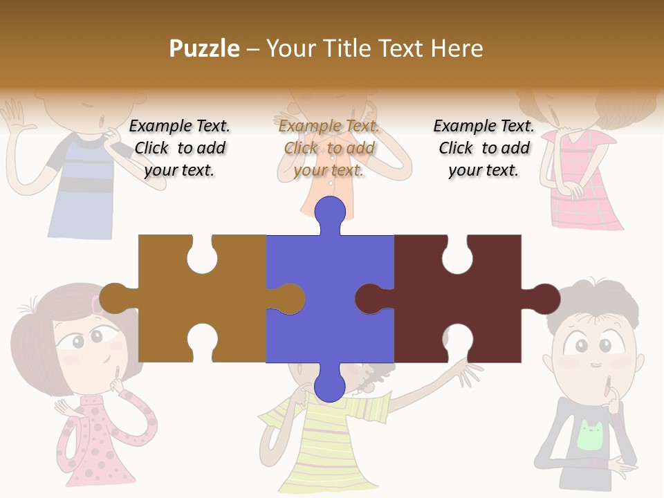 Greeting African Ponder PowerPoint Template