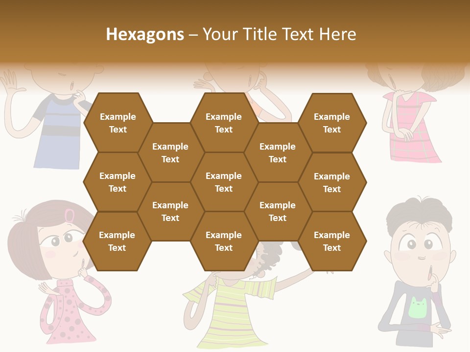 Greeting African Ponder PowerPoint Template