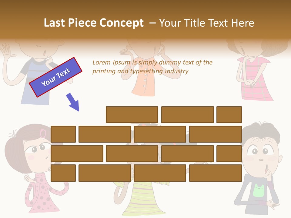 Greeting African Ponder PowerPoint Template