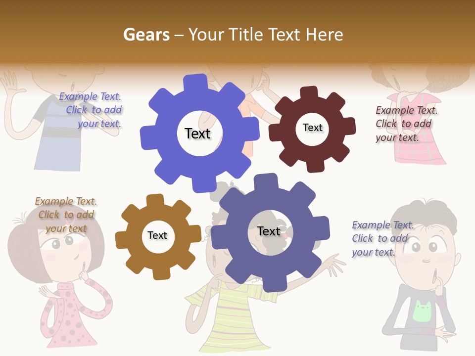 Greeting African Ponder PowerPoint Template