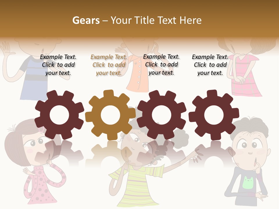 Greeting African Ponder PowerPoint Template