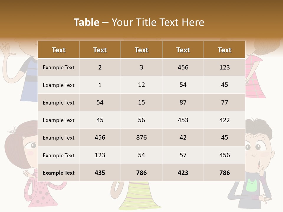 Greeting African Ponder PowerPoint Template