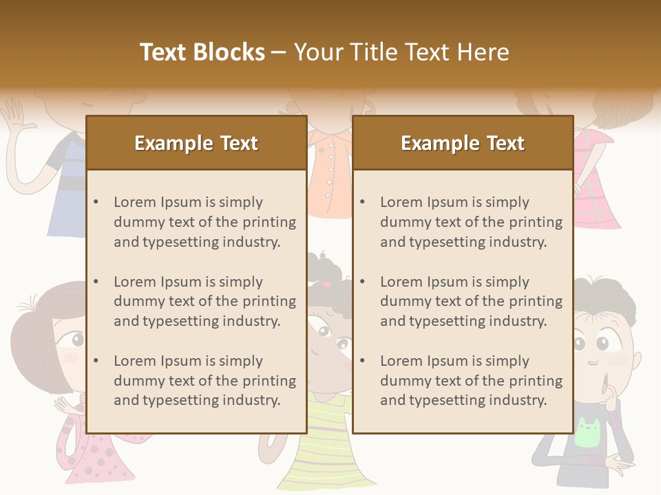 Greeting African Ponder PowerPoint Template