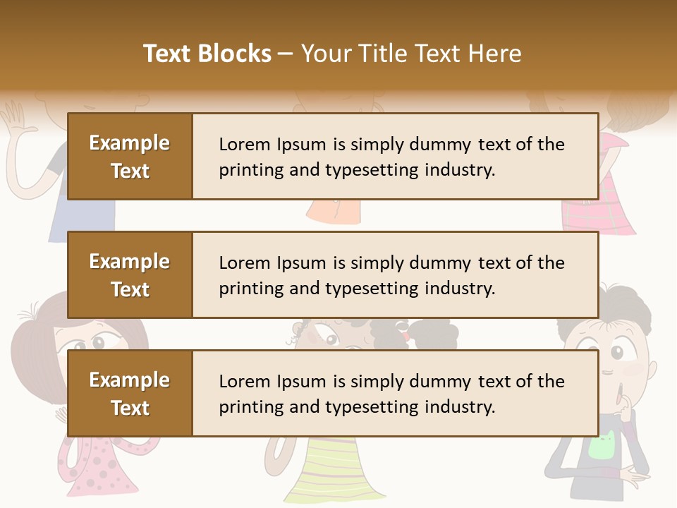 Greeting African Ponder PowerPoint Template