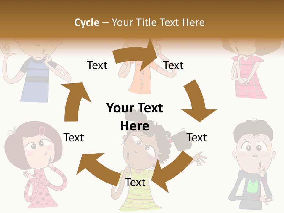 Greeting African Ponder PowerPoint Template