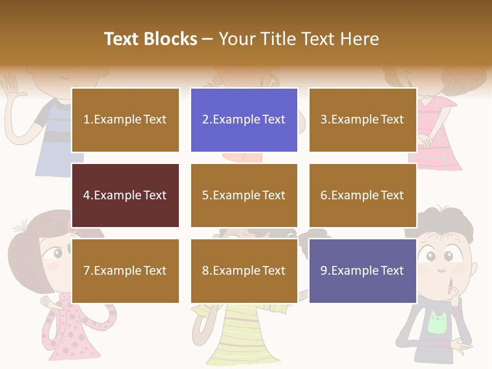 Greeting African Ponder PowerPoint Template