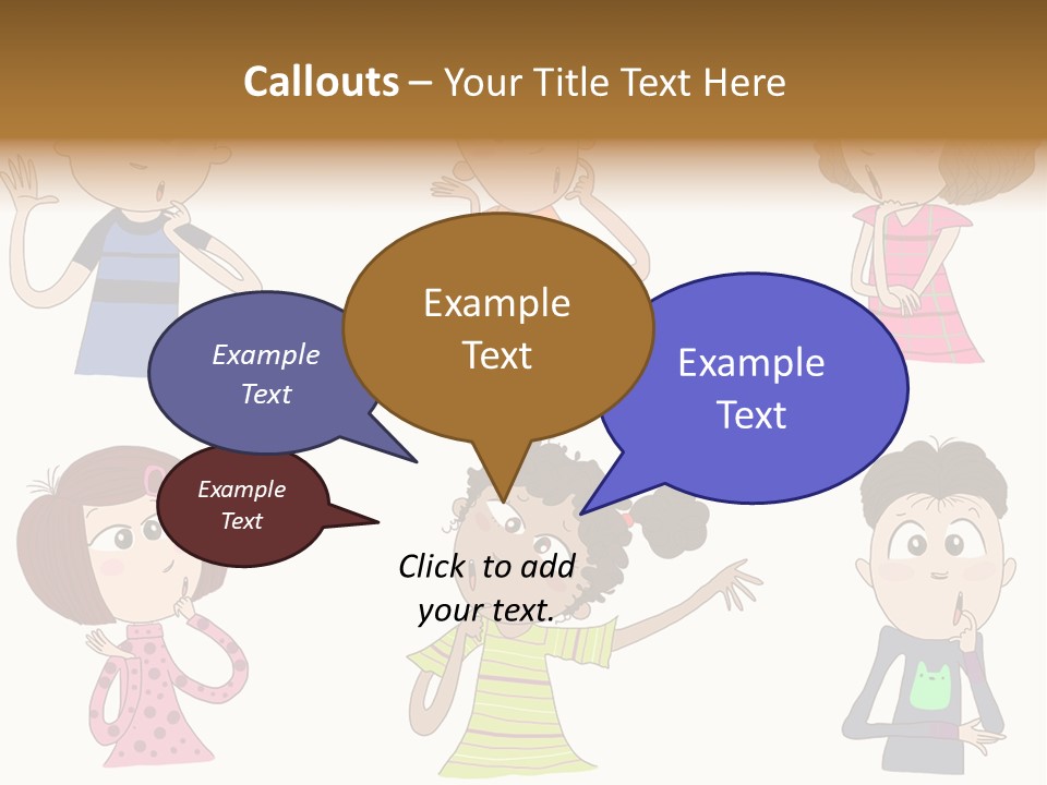 Greeting African Ponder PowerPoint Template