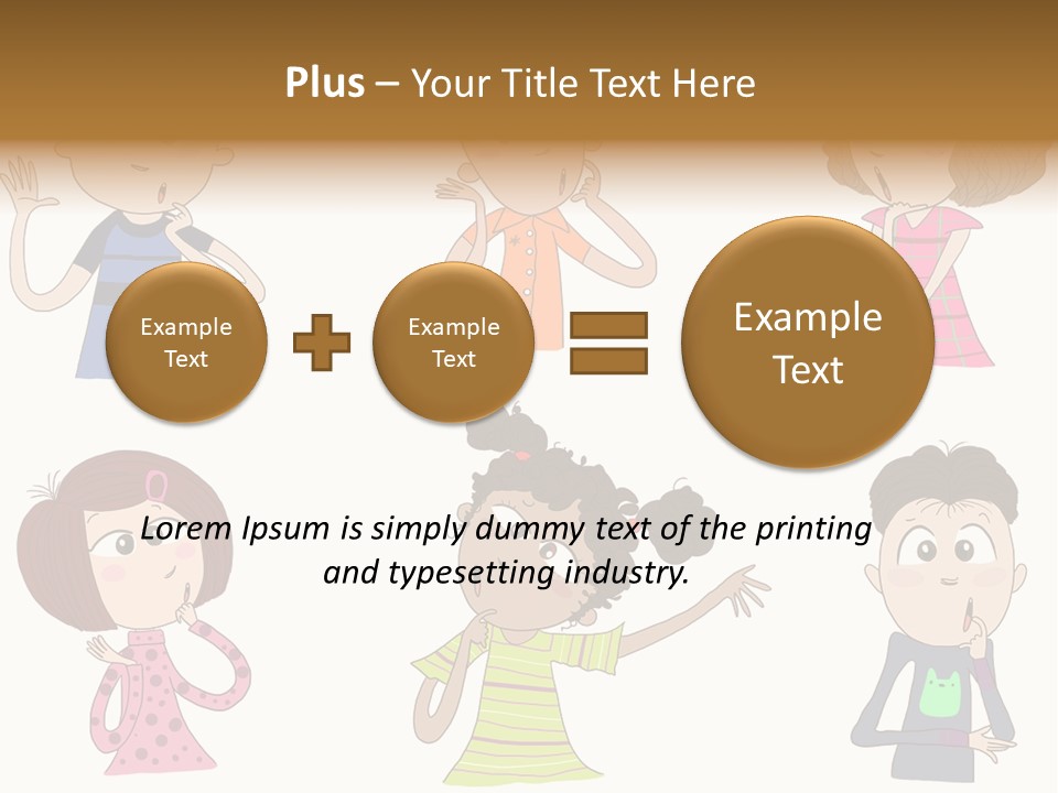 Greeting African Ponder PowerPoint Template