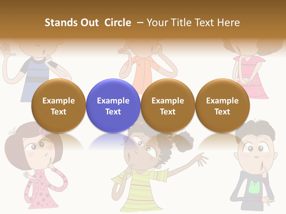 Greeting African Ponder PowerPoint Template