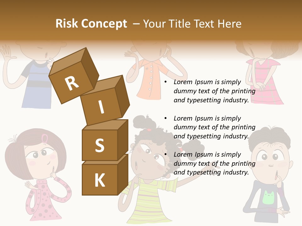 Greeting African Ponder PowerPoint Template