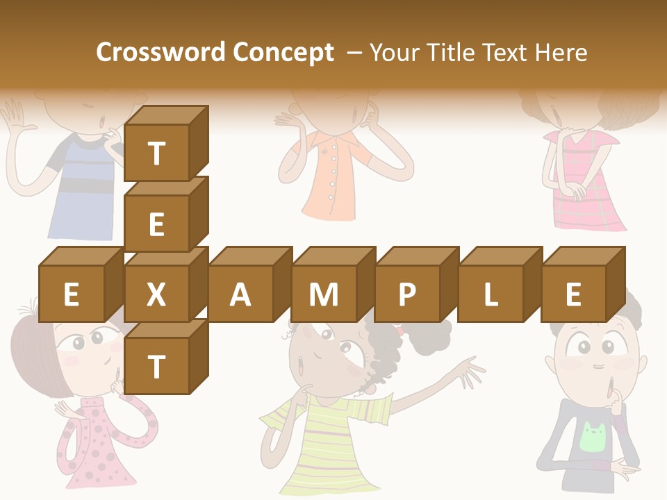 Greeting African Ponder PowerPoint Template