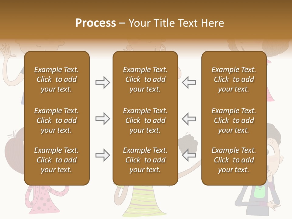 Greeting African Ponder PowerPoint Template