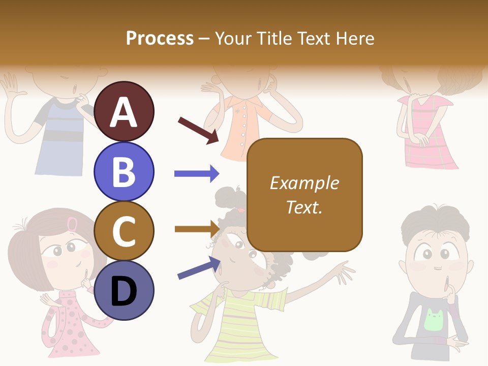 Greeting African Ponder PowerPoint Template