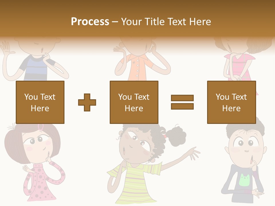 Greeting African Ponder PowerPoint Template