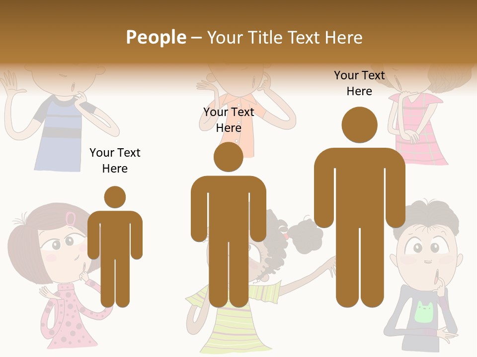 Greeting African Ponder PowerPoint Template