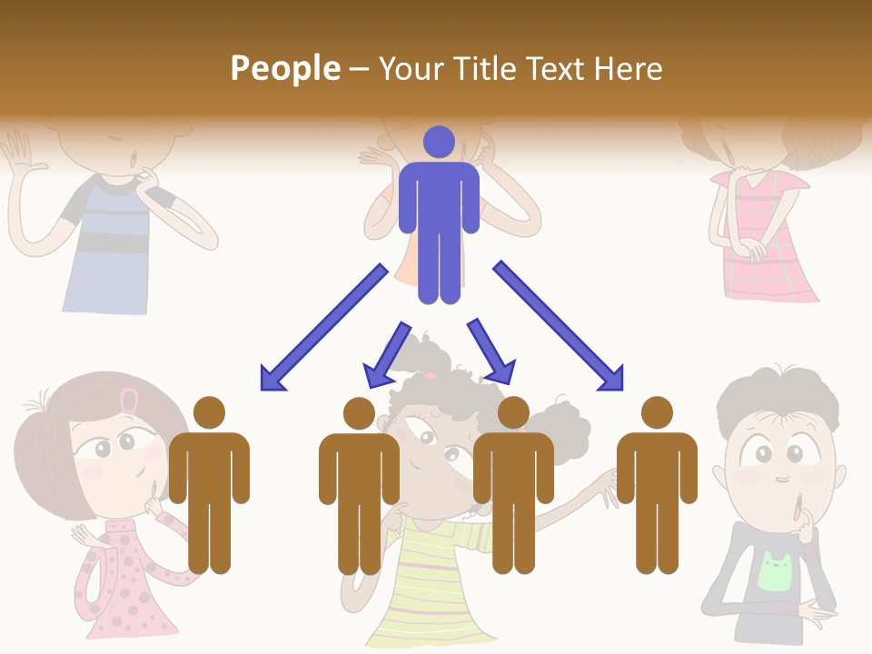 Greeting African Ponder PowerPoint Template