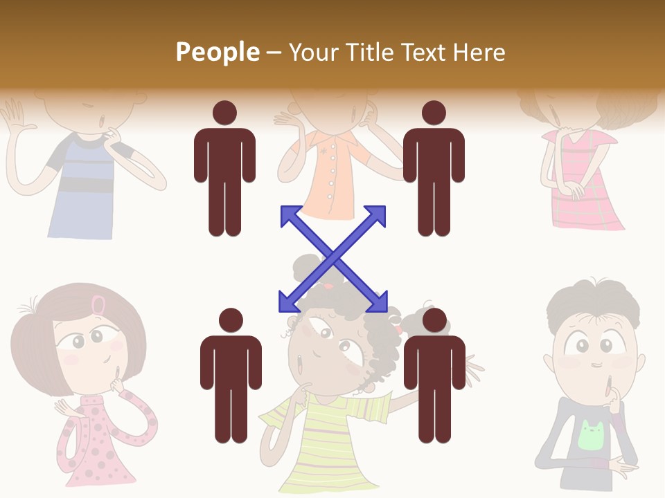 Greeting African Ponder PowerPoint Template