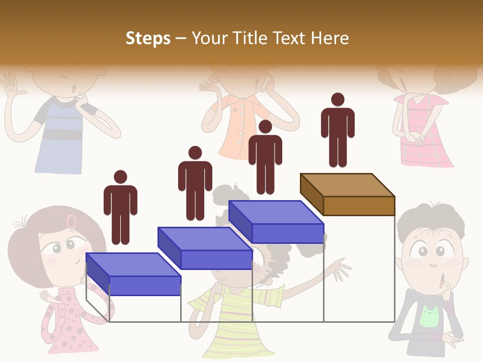 Greeting African Ponder PowerPoint Template