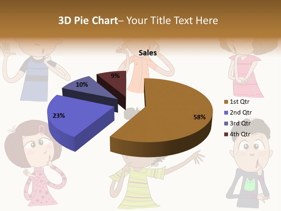 Greeting African Ponder PowerPoint Template