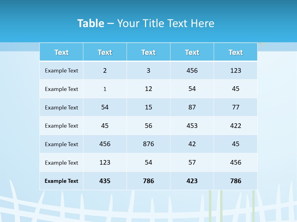 Abstraction Flowers White PowerPoint Template