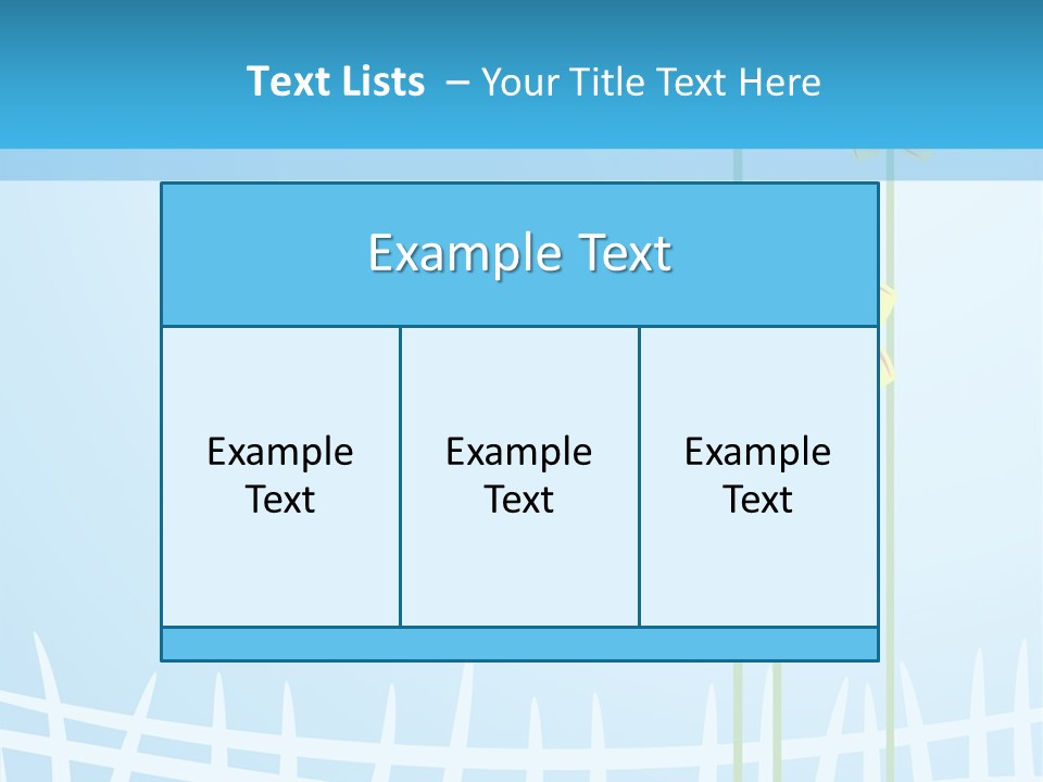 Abstraction Flowers White PowerPoint Template