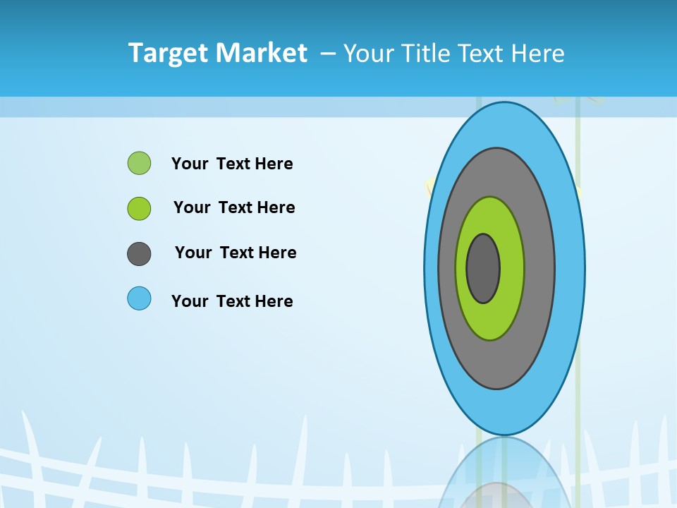 Abstraction Flowers White PowerPoint Template