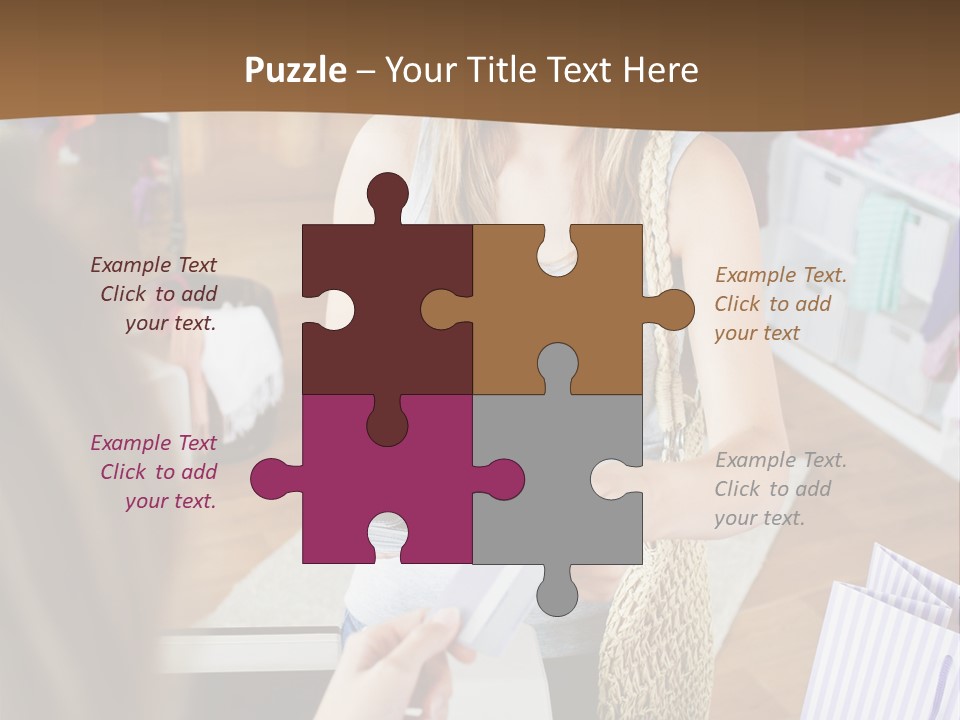 Color Calculator Card PowerPoint Template