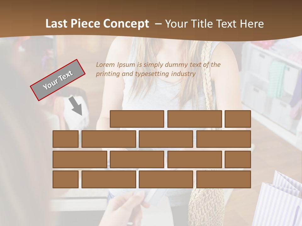 Color Calculator Card PowerPoint Template