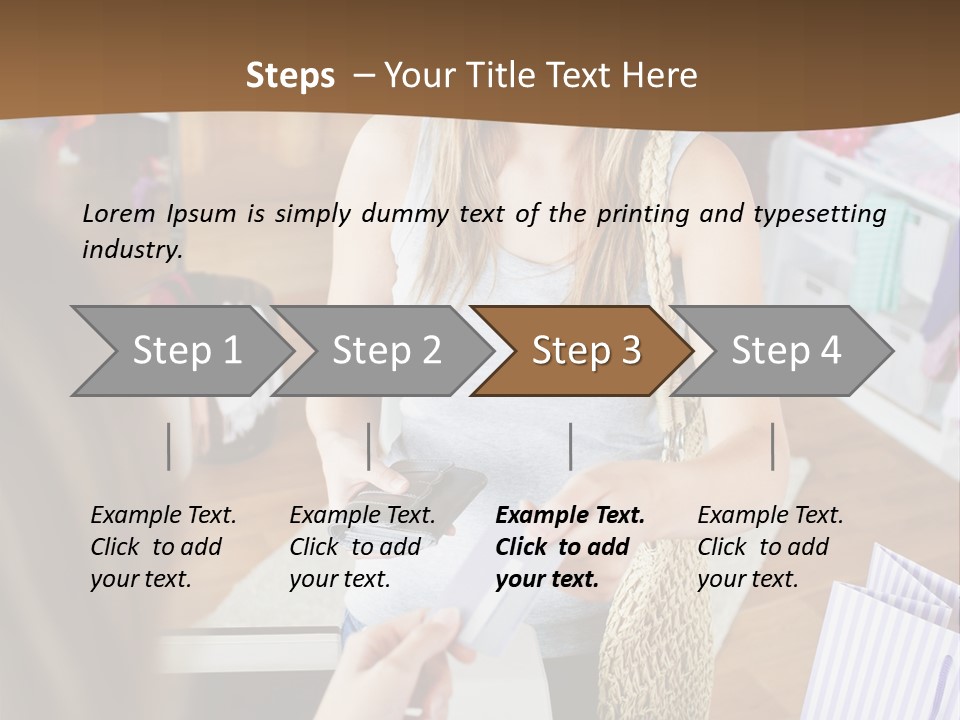 Color Calculator Card PowerPoint Template