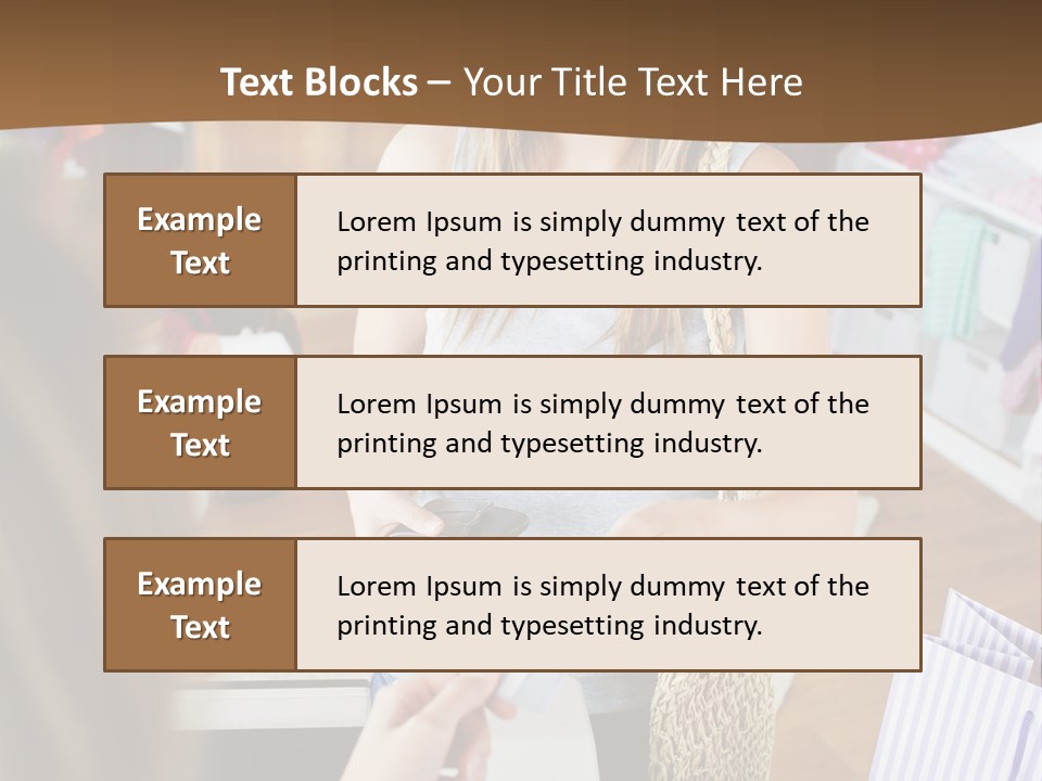 Color Calculator Card PowerPoint Template