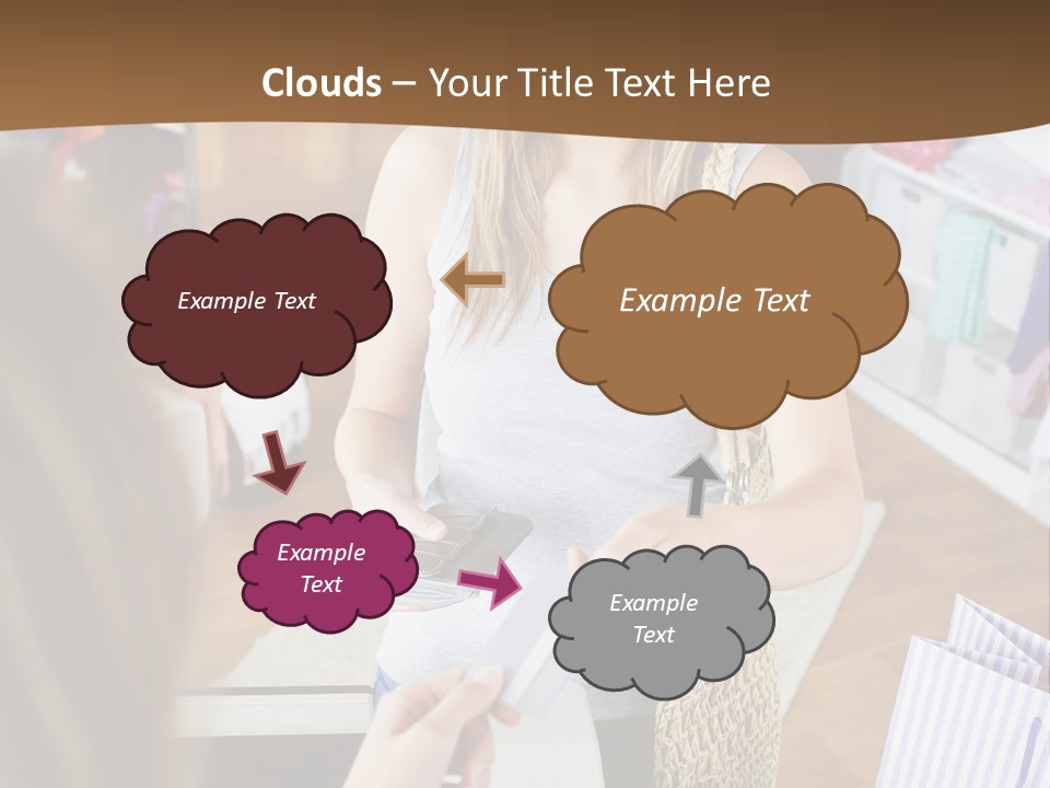 Color Calculator Card PowerPoint Template