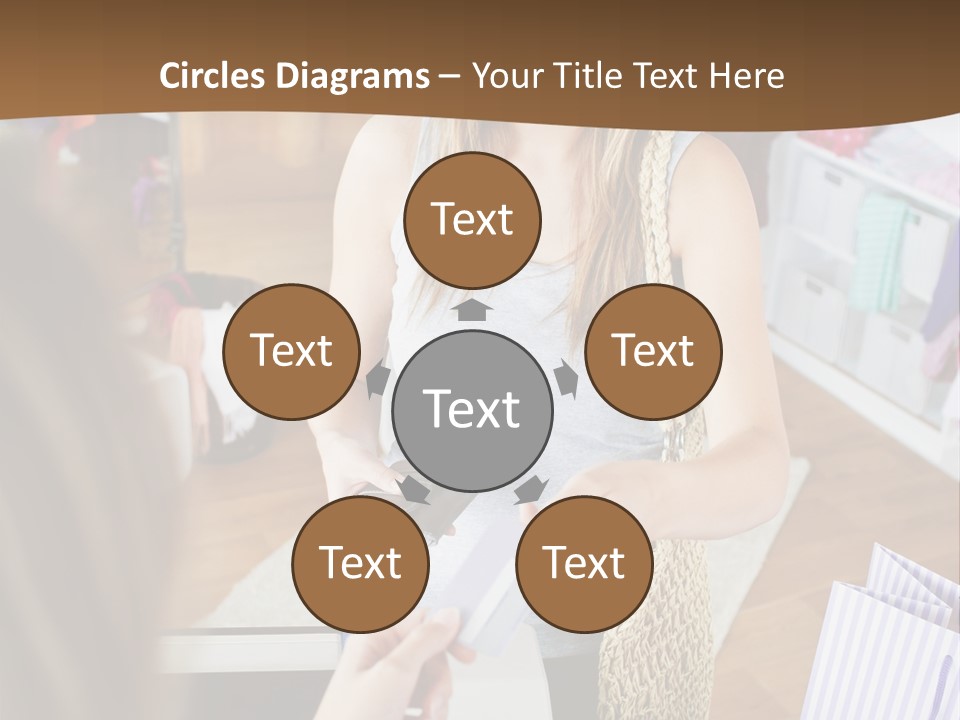 Color Calculator Card PowerPoint Template