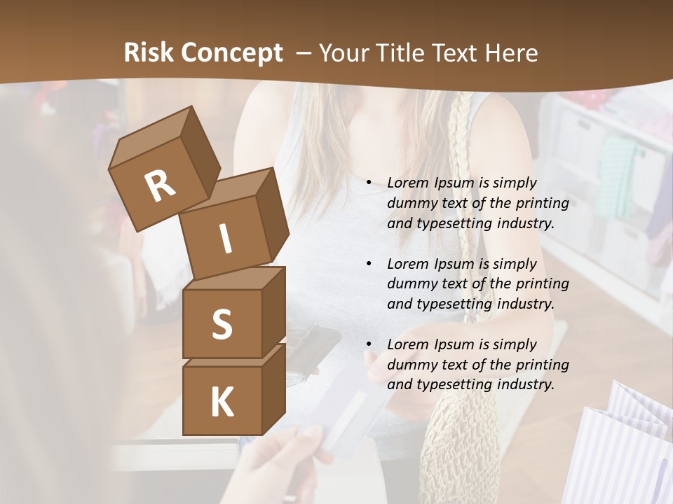 Color Calculator Card PowerPoint Template