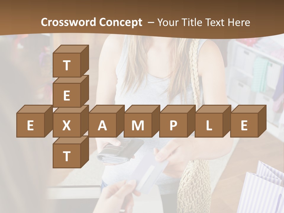 Color Calculator Card PowerPoint Template