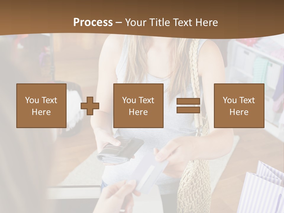 Color Calculator Card PowerPoint Template