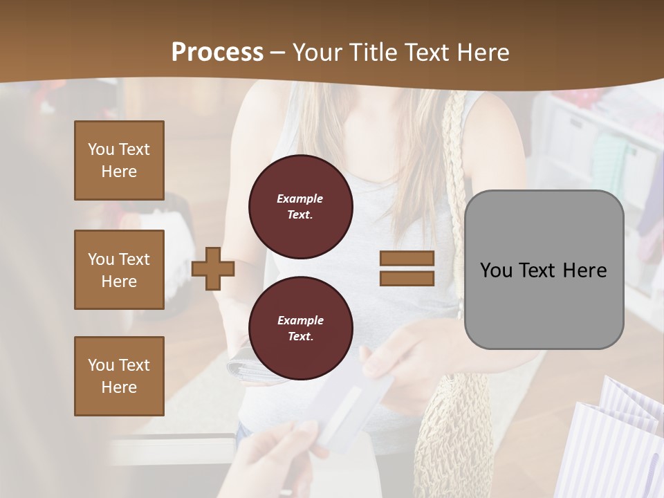 Color Calculator Card PowerPoint Template