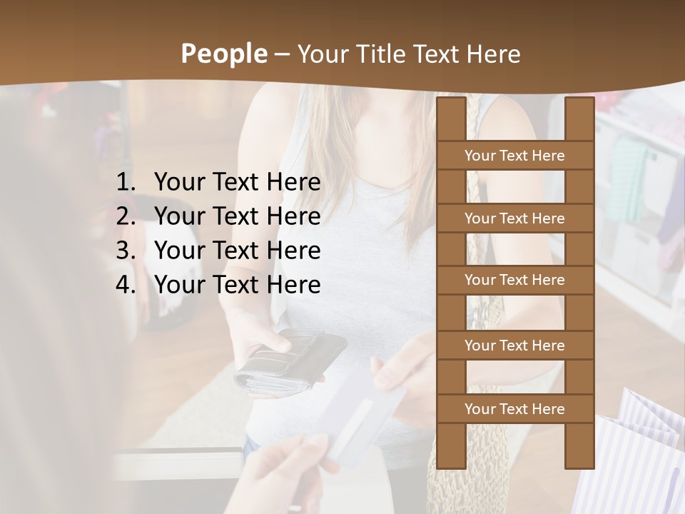 Color Calculator Card PowerPoint Template