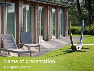 Sunlight Leisure Gardener PowerPoint Template