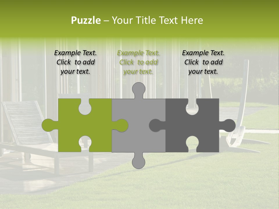 Sunlight Leisure Gardener PowerPoint Template