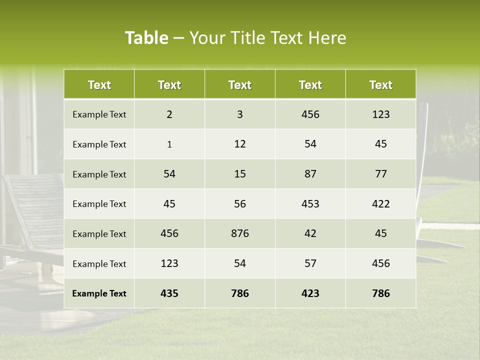 Sunlight Leisure Gardener PowerPoint Template
