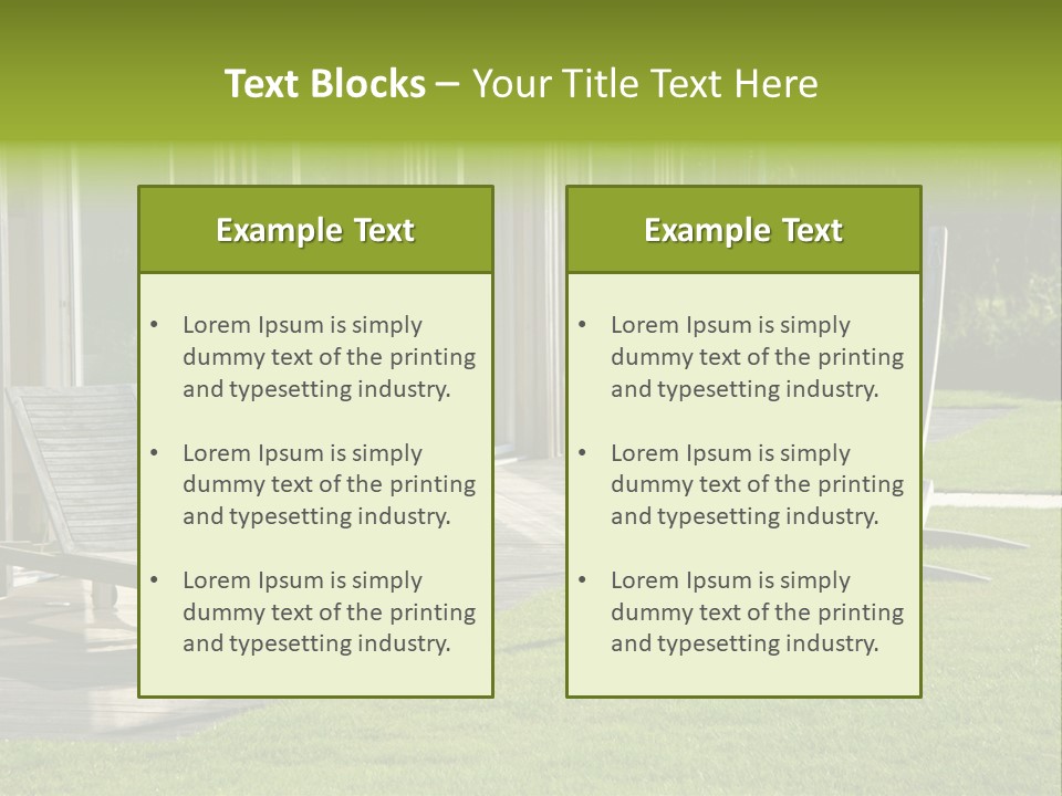 Sunlight Leisure Gardener PowerPoint Template
