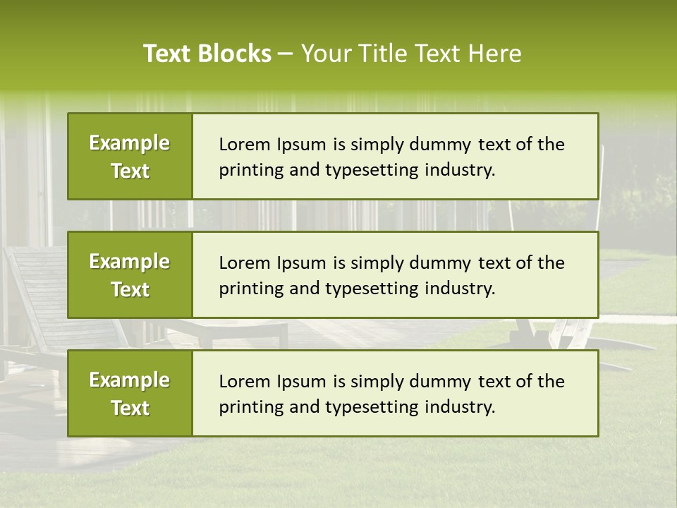 Sunlight Leisure Gardener PowerPoint Template