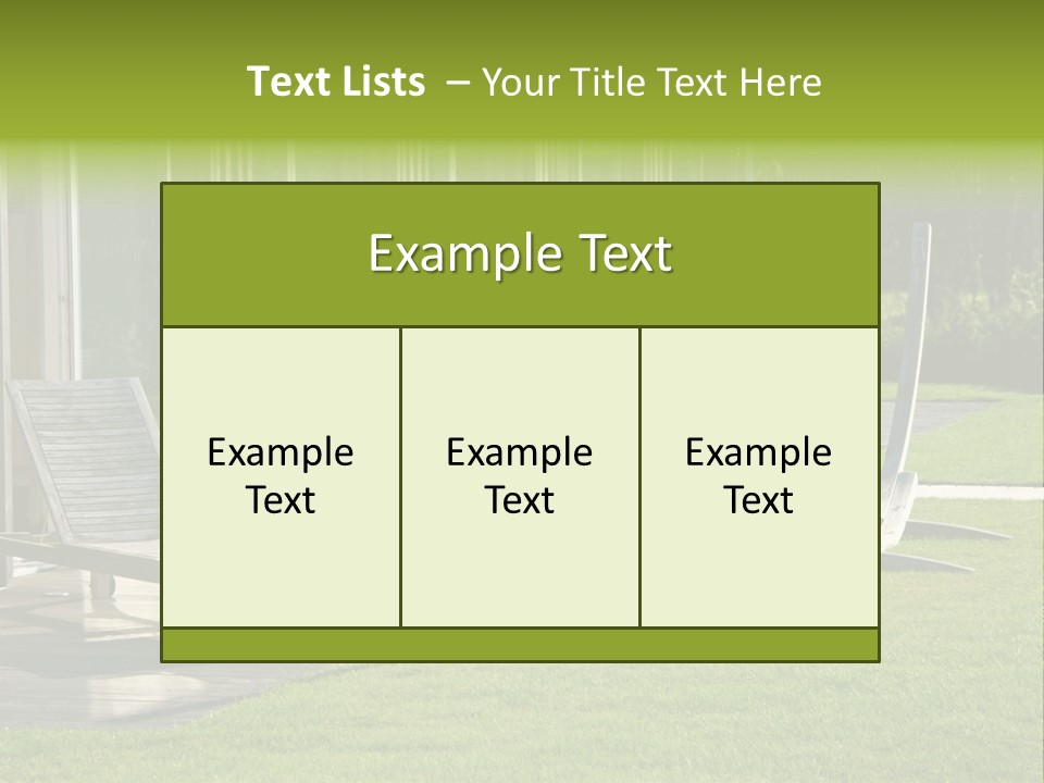 Sunlight Leisure Gardener PowerPoint Template